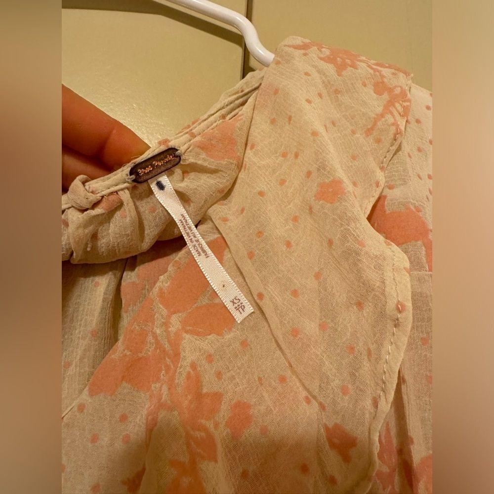 NWOT Free People Dreamland Floral Tunic | XSmall | Tea Combo - Picture 11 of 11